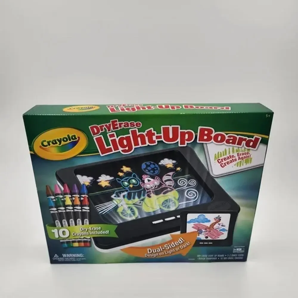 Crayola Dry Erase Light Up Board, Light Up Toy, Drawing Board & Coloring Tablet